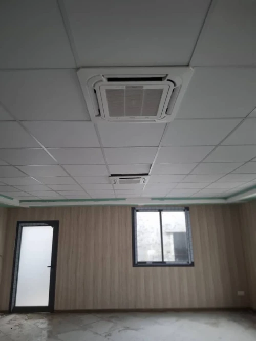 Installation d'un système de Climatisation centrale ( cassette)  