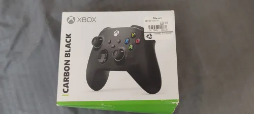 Manette Xbox carbone black série s/x