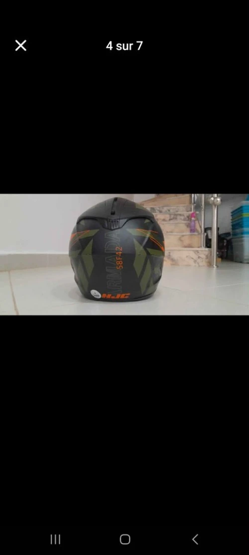 Casque moto hjc