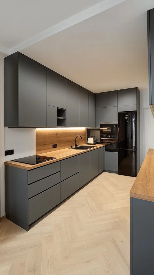 Fabrication de cuisine équipée et dressing moderne sur mesure