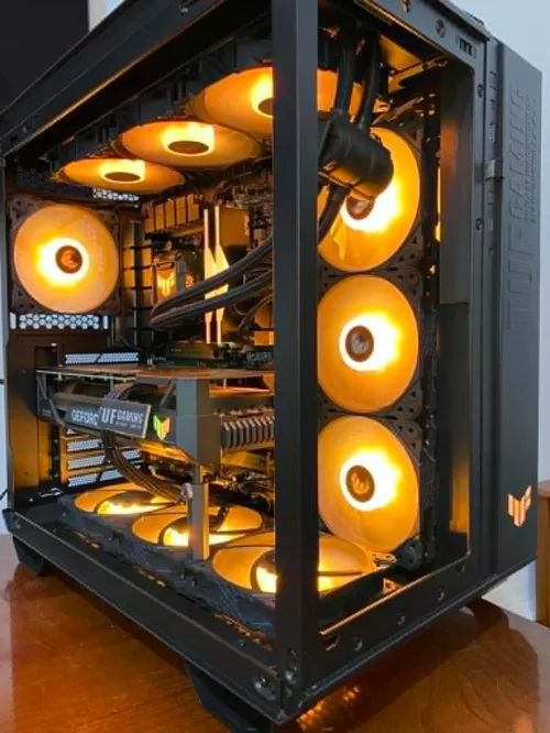 pc gamer Asus TUF Gaming higt end rtx 4070 TI super + ryzen 7 7700