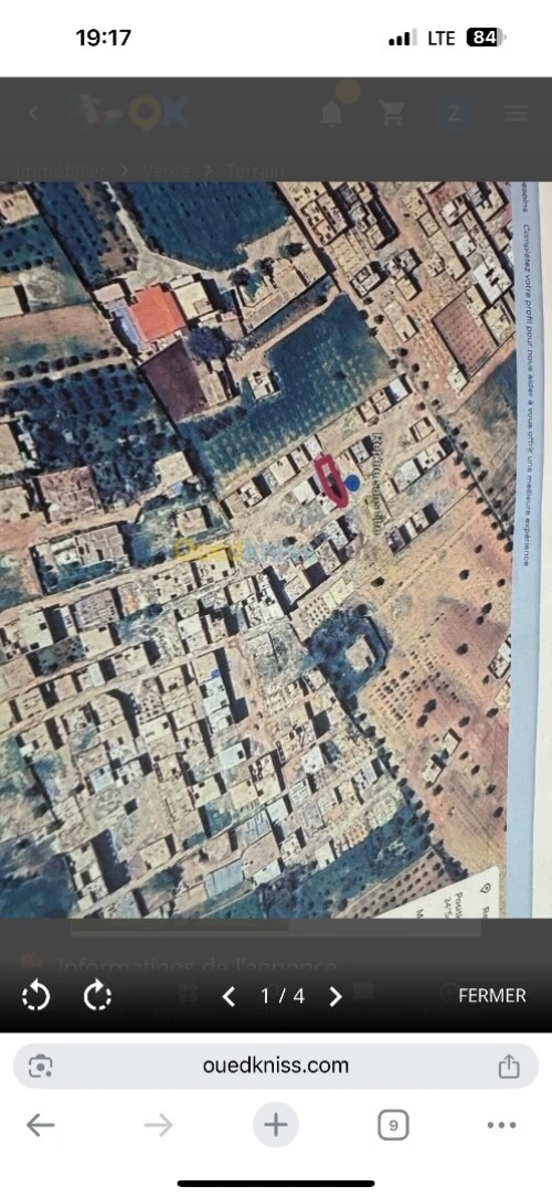 Vente Terrain Tlemcen Chetouane