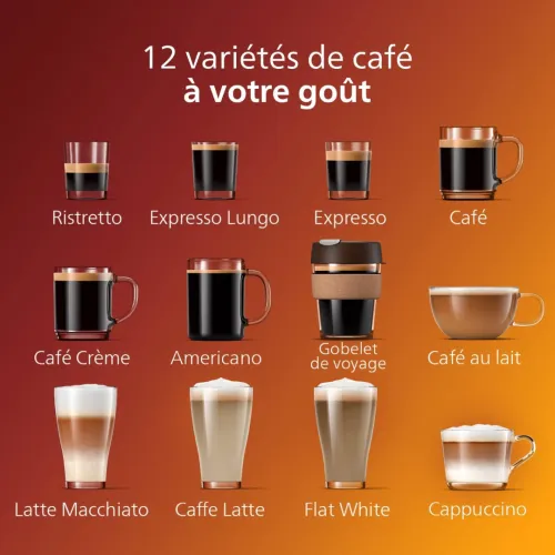 Philips Série 5400 Machine Expresso - Café à Grain - LatteGo Mousseur à Lait