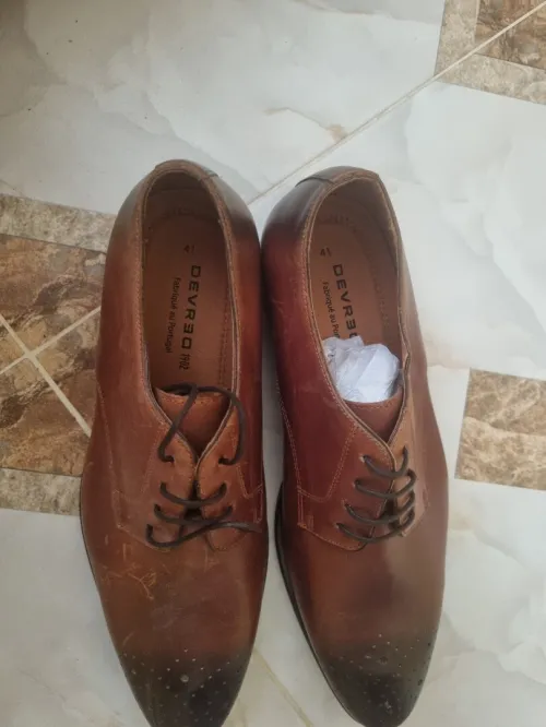 Chaussure homme cuir marron 