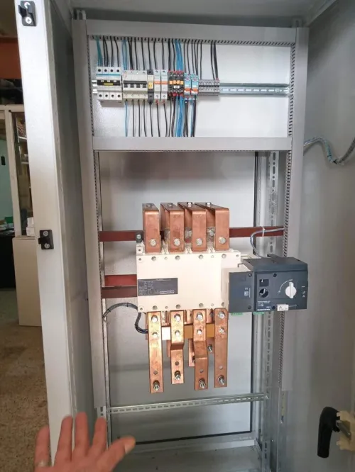 fourniture et pose materiel electric 