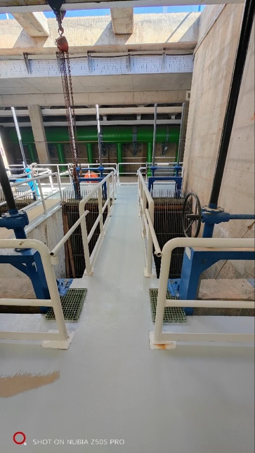 Epoxy et sablage 
