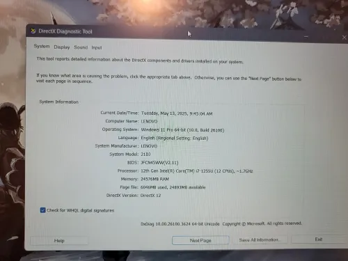 ThinkBook G4 i7 12th / 24gb / 512ssd