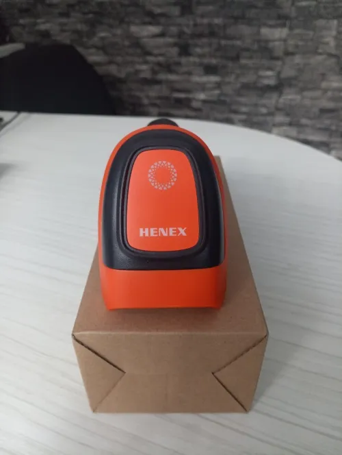 Lecteur code barre sans fil henex hc3209rQR code