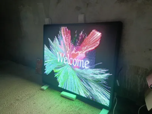 paneaux lumineux de publicité