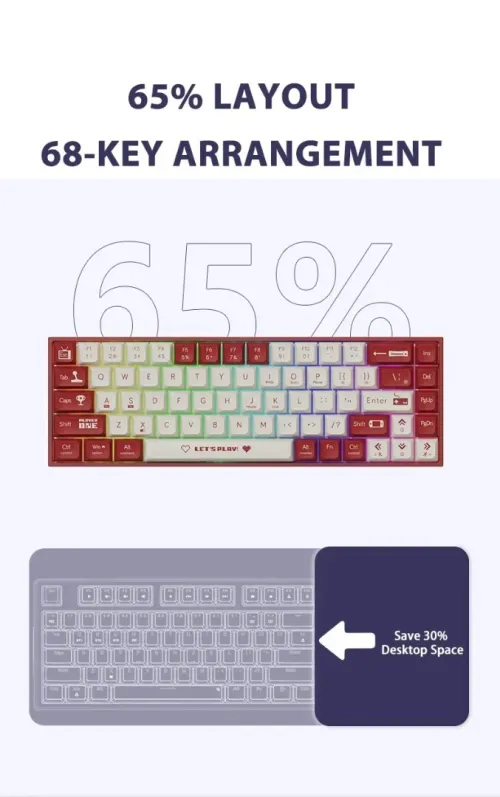 Clavier mécanique AJAZZ AK680 