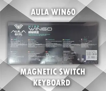 clavier à axe magnétique AULA WiN60