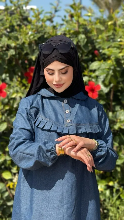 Robe jean Jihane 01