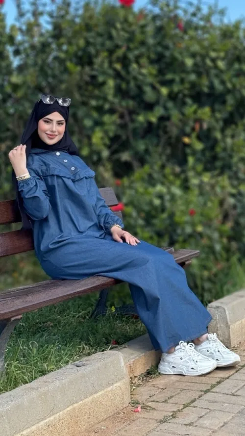 Robe jean Jihane 01