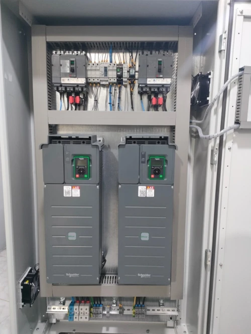 Armoire Pompe Démarreurs progressifs/ Démarrage direct/ Démarrage étoile-triangle/ Démarrage statorique/ Démarrage par variateur de fréquence (VFD)