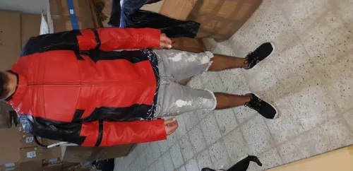 Veste cuir 
