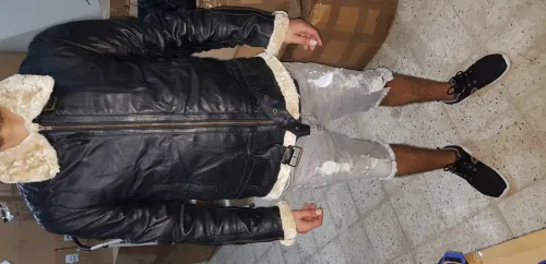 Veste cuir 