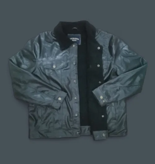 Veste véritable cuir