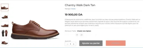 Chaussures Classiques Clarks pointures 39.5