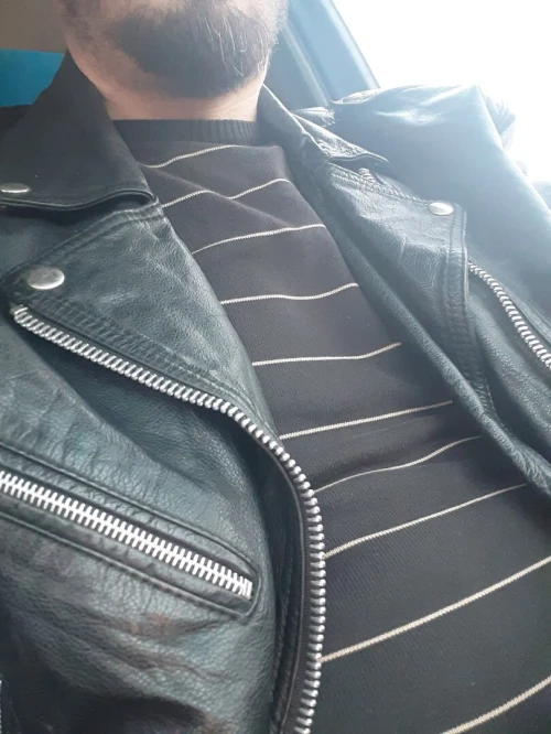 Jaquette cuir XL originale italy