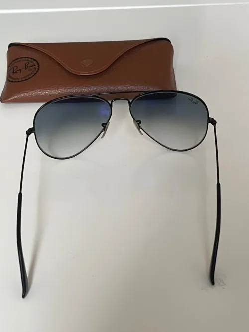 Ray ban aviator bleu dégradé original