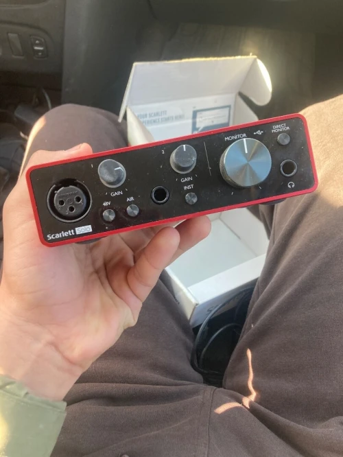 focusrite scarlett solo 3e génération