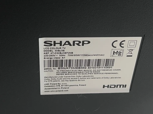 Smart tv origine France تلفزيون ذكي  50 بوصة