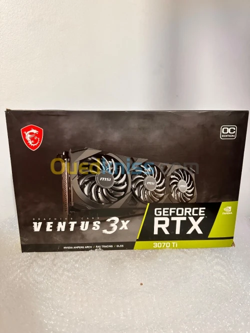 Carte Graphique MSI GeForce RTX 3070 Ti VENTUS 3X OC