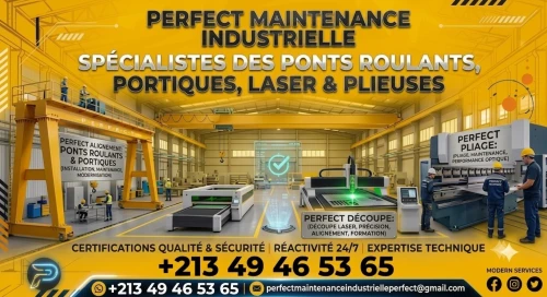 Installation et maintenance des ponts roulants