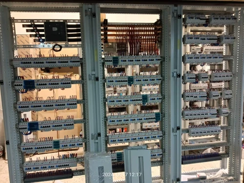 Montage et cablage D'armoire Électrique / automatisme, Installation De Jeu De Barre / schéma de câblage.