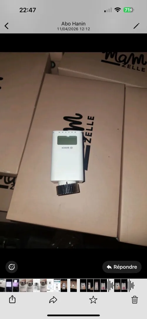 Thermostat bosch connecté wifi