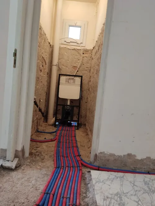 Renovation salle de bain maçon plombier 