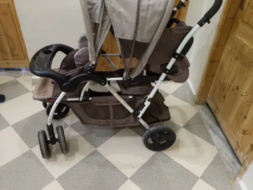 Poussette bébé jumeaux 