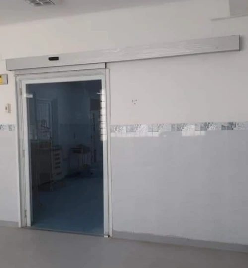 porte automatique en verre trempè