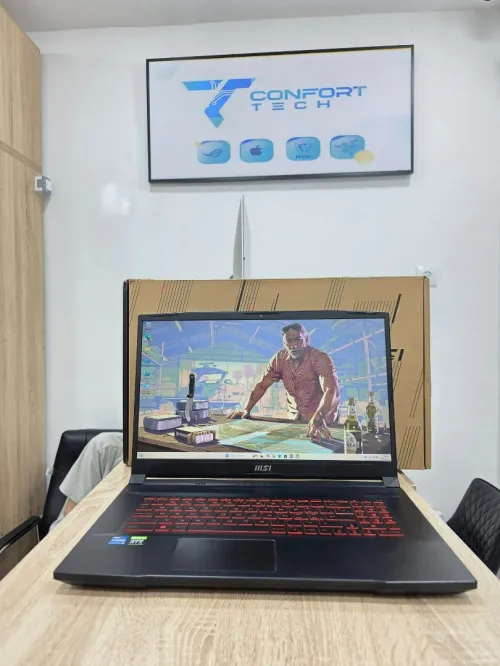 MSI GF 75  17.3" i7 11800H & RTX 3050Ti 16GB/512GB