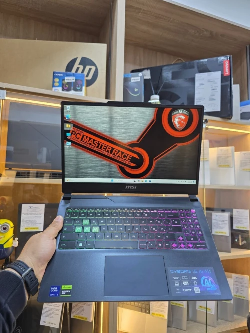 MSI CYBORG 15 AI A1V   Ultra 7 155H & NVIDIA RTX 4060 16GB / 1TB SSD