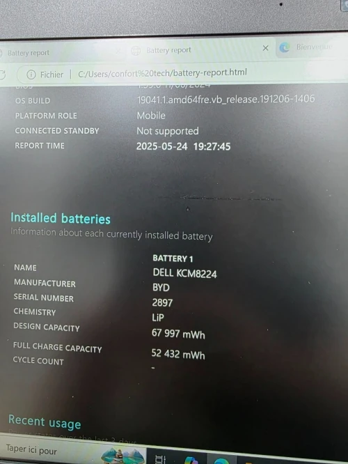 DELL LATITUDE 5480   i5 6440HQ 8GB /256GB 
