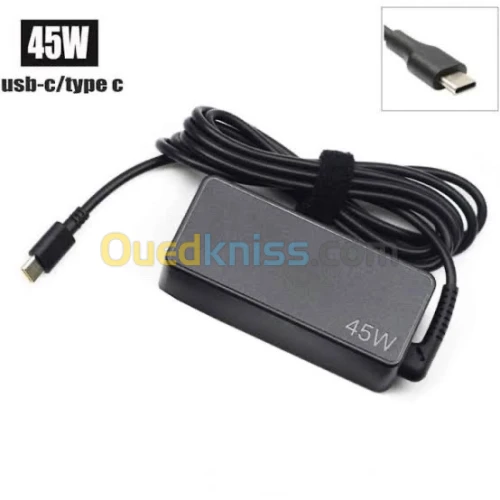 Chargeur Lenovo Type C 45w 