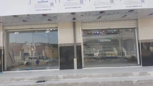 Vitrine en verre trempé 