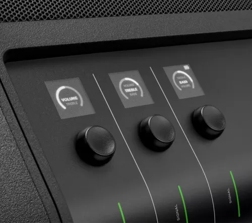 Enceinte de sonorisation tout-en-un Bose S1 Pro+ - Système de sonorisation sans fil amplifié, multiples options de positionnement, poignée de transport ergonomique, jusqu'à 11 heures d'autonomie, noir