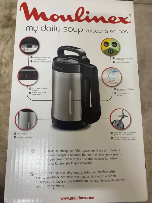 Blender a soupe chauffant Moulinex 1,2l