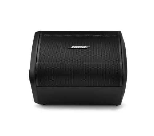 Enceinte de sonorisation tout-en-un Bose S1 Pro+ - Système de sonorisation sans fil amplifié, multiples options de positionnement, poignée de transport ergonomique, jusqu'à 11 heures d'autonomie, noir
