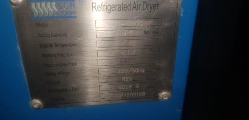 sécheur d'air + réservoir d'air 