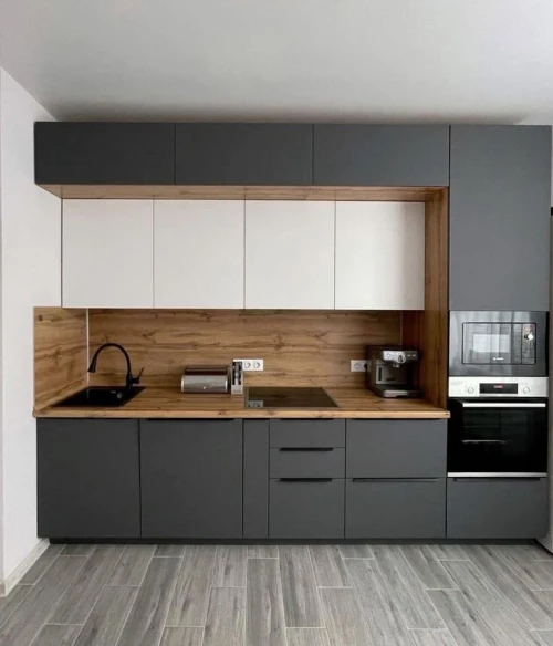 Fabrication sur commande et sur mesure de cuisine moderne