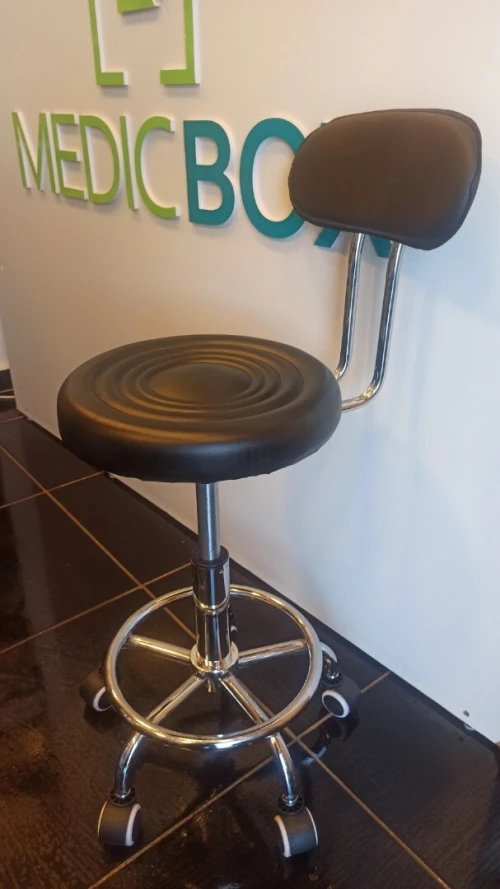 Tabouret importé à gaz avec dossier