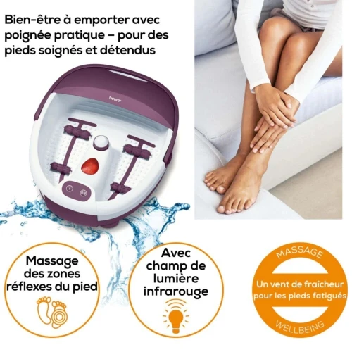 Beurer FB 21 Bain de Pieds Bouillonnant