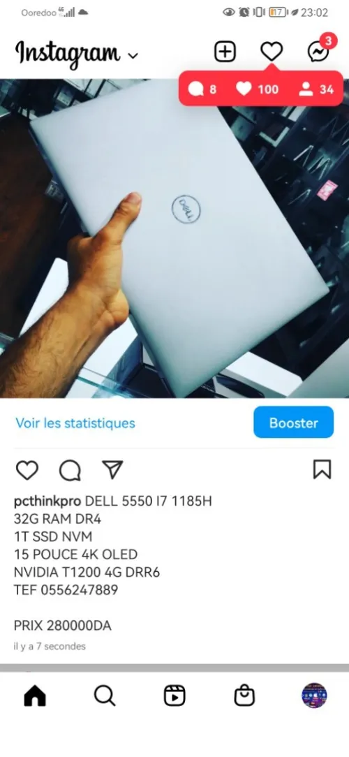 DELL PRECISION 5560 I7 11850H 32G 1T NVIDIA QUADRO T1200 4K OLED