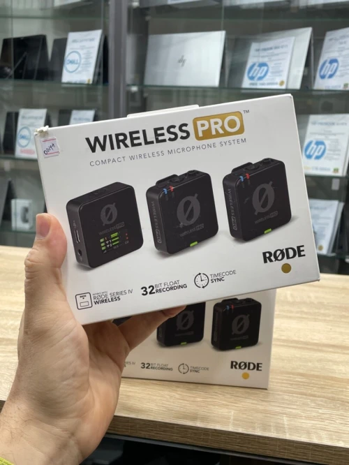 RØDE WIRELESS PRO MICROPHONE SANS FILE