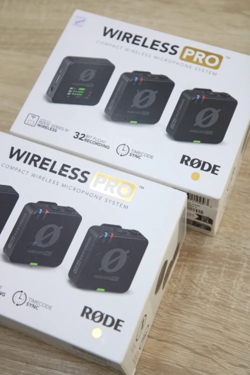 RODE WIRLESS PRO microphone système