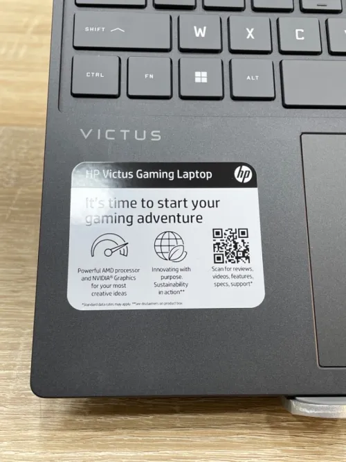 HP VICTUS RYZEN7 7445HS 16ddr5-512ssd RTX 4050 6Go gddr6 15.6 FHD 144hz