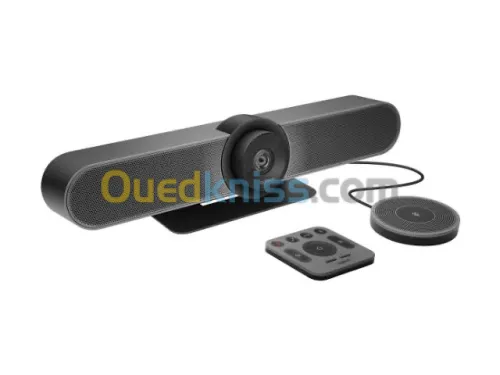 Logitech MeetUp, Système de ConférenceCam, Webcam Visioconférence, Ultra HD 4K/1080p/720p, 3 Micro